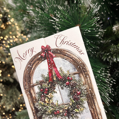 Gatefold Holiday Wreath (Set Of 5)