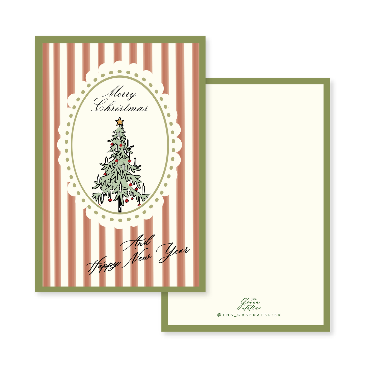 Merry Stripes (Set Of 5)