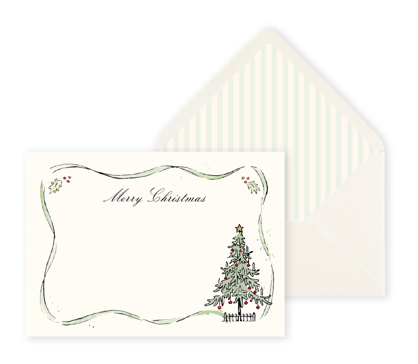 Classic Christmas Tree (Set Of 5)